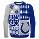 Forever Collectibles NFL Indianapolis Colts Busy Block Ugly Sweater