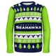 Forever Collectibles NFL Seattle Seahawks One Too Many Ugly Sweater