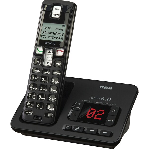 RCA 2102 DECT 6.0 Cordless Digital Phone and Answering System