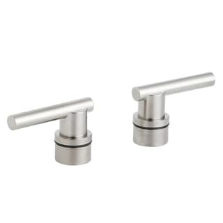 Grohe Atrio Brushed Nickel Lever Handles (Pair)-Image