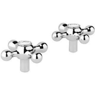 Grohe Starlight Chrome Seabury Chrome Seabury Cross Handles (Pair)-Image