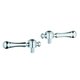 Grohe Starlight Chrome Bridgeford Short Handles