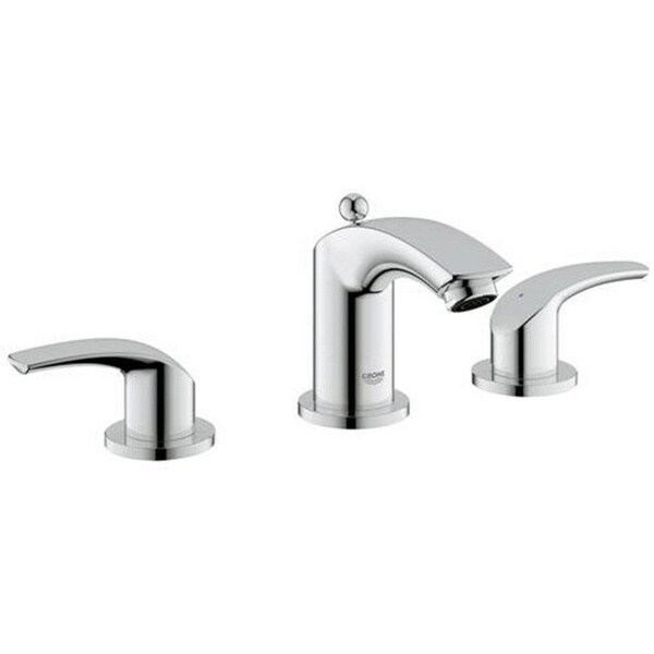 Grohe Starlight Chrome Eurosmart Wideset Bathroom Faucet