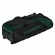 DeMarini D-Team Dark Green Wheeled Baseball Bat Bag