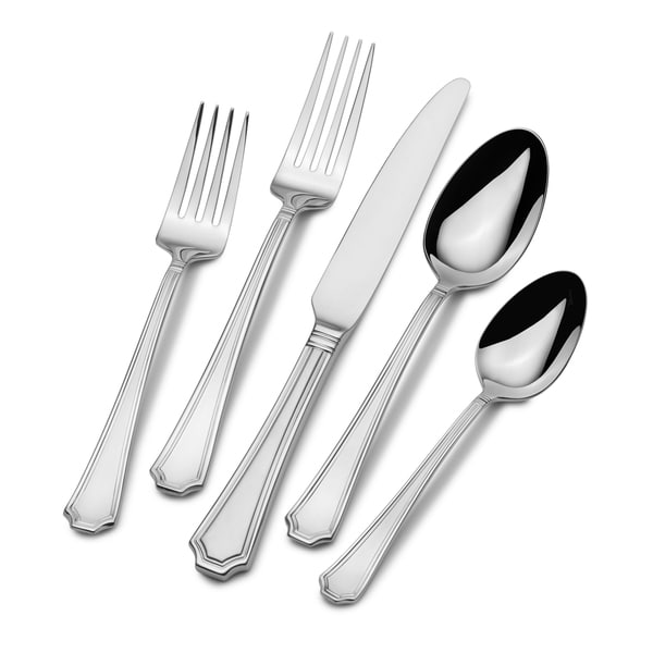 Towle Everyday Harper Frost 82-piece Flatware Set