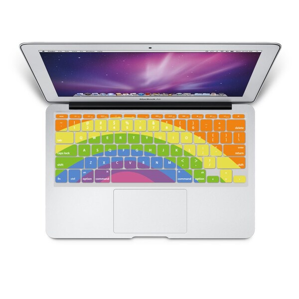 Rainbow Keyboard Protector for 11.6-inch Macbook Air
