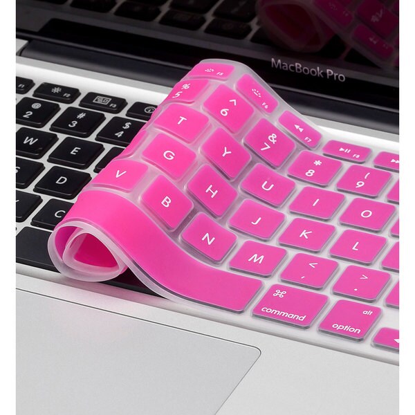 Pink Retina Keyboard Protector for Macbook