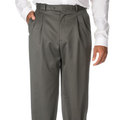Cianni Cellini Men's Olive Wool Gabardine Pants