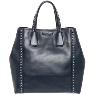 miu miu navy blue bag