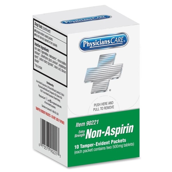 Acme Physician's Care Xpress Non-Aspirin Packets (Box of 10)