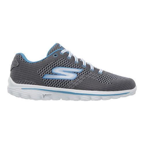 Women's Skechers GOwalk 2 Surge Sneaker Charcoal/Turquoise
