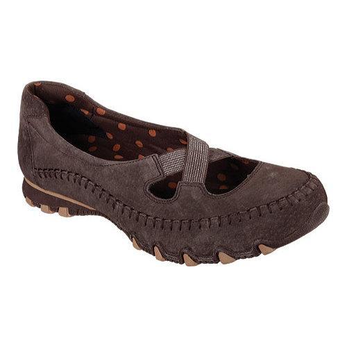 Women's Skechers Relaxed Fit Bikers Highway Chocolate