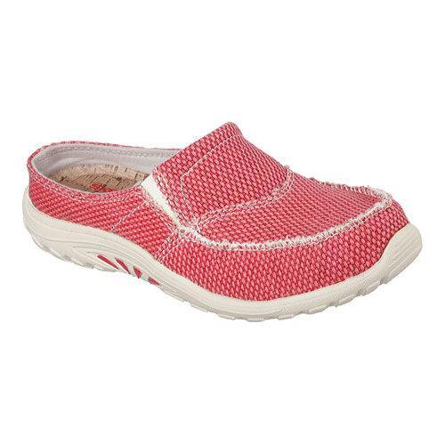 Women's Skechers Relaxed Fit Reggae Fest Clog Red
