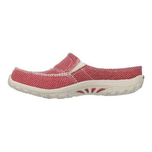 Women's Skechers Relaxed Fit Reggae Fest Clog Red