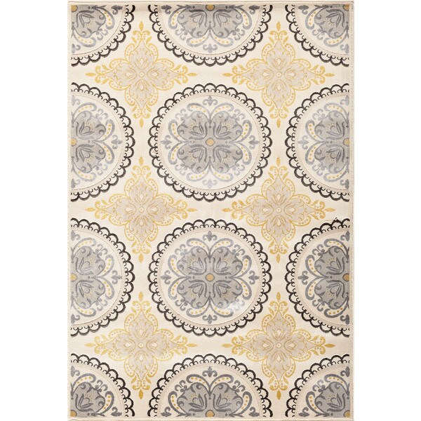 Somette Paris Citron Pena Pearl Area Rug (7'10 x 9'10) 16686033