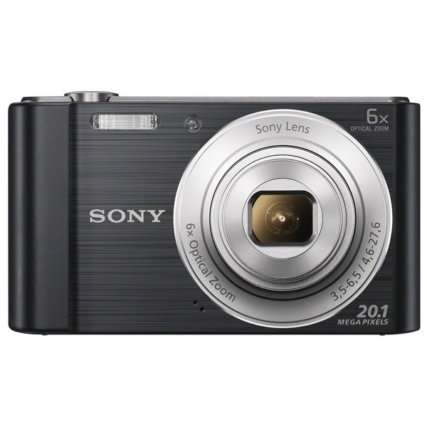 Sony Cyber-shot W810 20MP Black Digital Camera