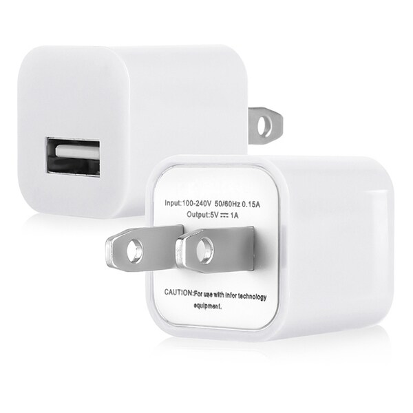 INSTEN 1A Universal USB Mini Colourful Travel Charger for Apple iPhone 4S/ 5S/ 6