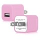 INSTEN 1A Universal USB Mini Colourful Travel Charger for Apple iPhone 4S/ 5S/ 6