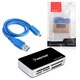 Insten Black/ Silver USB 3.0 Super Speed All-in-1 Multi-card Reader for Compact Flash/ Micro Drive/ SD/ SDHC/ Micro SD/ CF/ MS