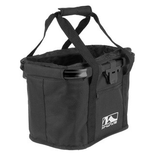 M-Wave Utrecht Black Folding Handlebar Bag-Image