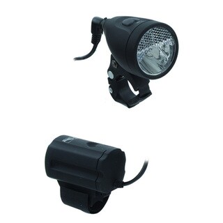 M-Wave Apollo 1.3 3-watt Battery Headlight-Image