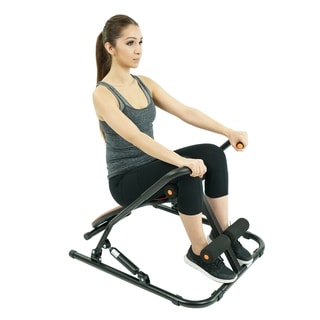 Sunny Health &amp; Fitness Sit-Up Rowing Machine-Image