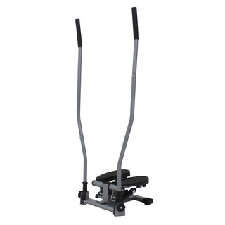 Sunny Health &amp; Fitness Dual Action Swivel Stepper with Handlebars-Image