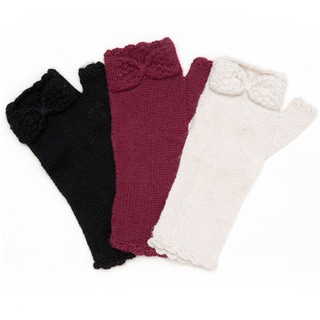 Imogene Alpaca Wool Handwarmers (Bolivia)-Image