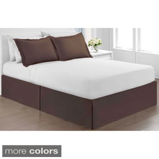 ###  Hawthorne Microfiber Bedskirt Solid Color