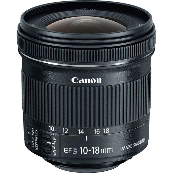Canon - 10 mm to 18 mm - f/4.5 - 5.6 - Ultra Wide Angle Lens for Cano