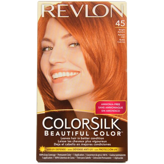 Revlon Colorsilk Beautiful Color #45 Bright Auburn Hair Color
