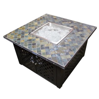 (_ _ ) Phat Tommy Lattice Fire pit with Slate Top