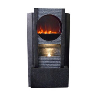 Find Cheap Price Modern Fireplace LED Fountain