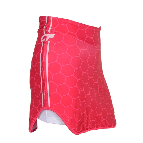 Cycle Force Women's Triumph Pink 6-Panel Cycling Skirt/ Shorts