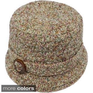 Swan Women's Casual Chenille Ribbon Hat-Image