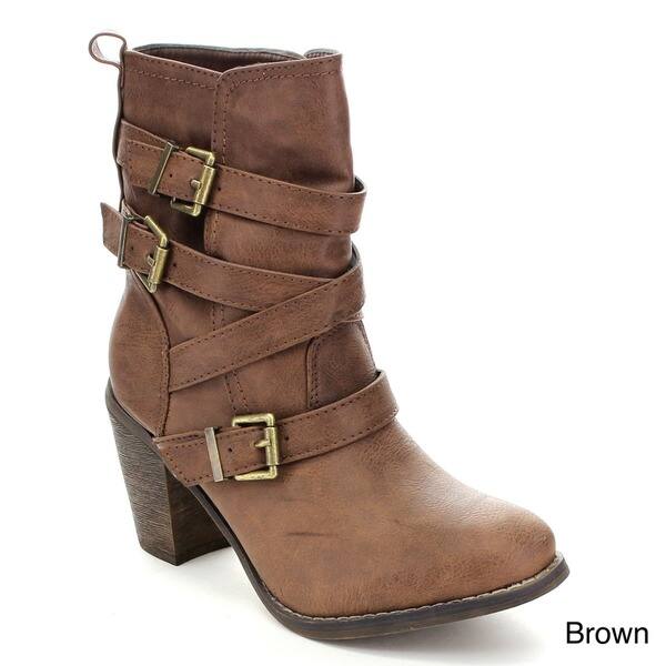 Fashion Focus Jacky2 Women's Pullon Western MidCalf Boots 16693800