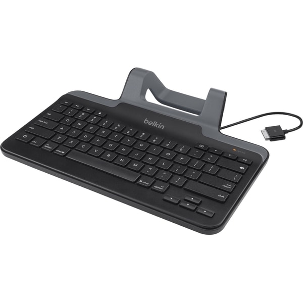 Belkin Wired Tablet Keyboard w/ Stand (30-pin Connector)