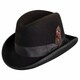Stacy Adams Wool Felt Homburg Hat