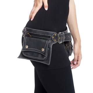 Women's Leather Travel Utility Belt (India)-Image