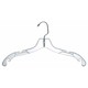 Clear Plastic Hangers (Set of 100)