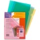 Sparco Transparent Poly File Holders - 5/PK