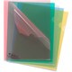 Sparco Transparent Poly File Holders - 5/PK