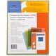 Sparco Transparent Poly File Holders - 5/PK