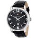 Tommy Hilfiger Men's 1710342 Black Leather Analog Quartz Watch with Black Dial