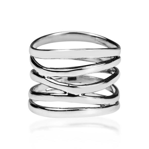 Wide-Five-Band-Coil-Wrap-Sterling-Silver-Ring-Thailand-542930de-a0d2 ...
