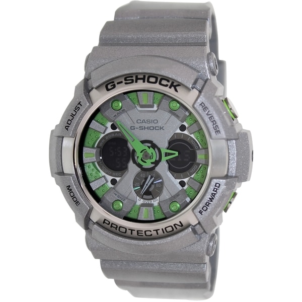 Casio Men's G-Shock GA200SH-8A Grey Quartz Watch with Grey Dial