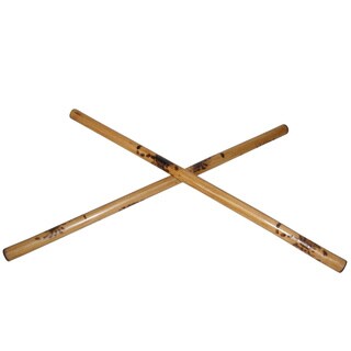 Filipino Eskrima 24-inch Burned Rattan Sticks (Set of 2)-Image