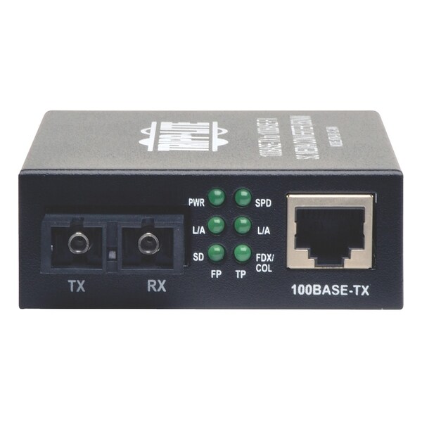 Tripp Lite 10/100 UTP to Multimode Fiber Media Converter RJ45 / SC 55