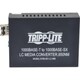 Tripp Lite LC Multimode Fiber Media Converter Gigabit RJ45 10/100/100