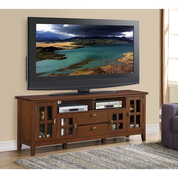WYNDENHALL Stratford 72Inch Wide TV Media Stand 16714510 Overstock